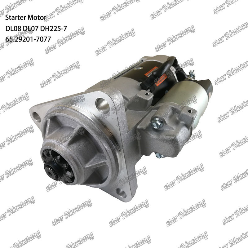 DL08 DL07 DH225-7 Motorstarter motor 24V 11T 5.5KW 65.29201-7077 Voor DOOSAN DAEWOO motor onderdelen