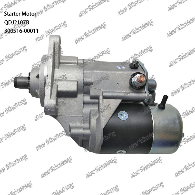 QDJ2107B Motor Starter Motor 300516-00011 24V 11T 4.5KW Voor DOOSAN DAEWOO motor onderdelen