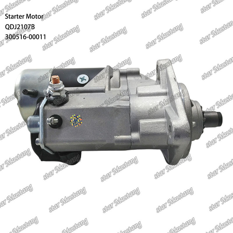 QDJ2107B Motor Starter Motor 300516-00011 24V 11T 4.5KW Voor DOOSAN DAEWOO motor onderdelen