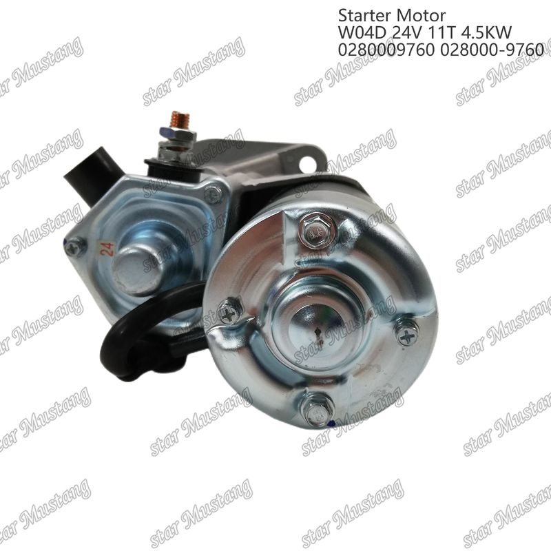 W04D Motorstarter motor 24V 11T 4.5KW 0280009760 028000-9760 Voor HINO motor reserveonderdelen