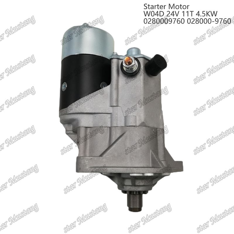 W04D Motorstarter motor 24V 11T 4.5KW 0280009760 028000-9760 Voor HINO motor reserveonderdelen