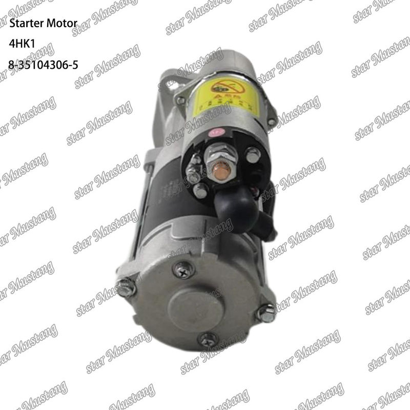 4HK1 Motor Starter Motor 8-35104306-5 24V 13T 5.5KW Voor ISUZU motor onderdelen