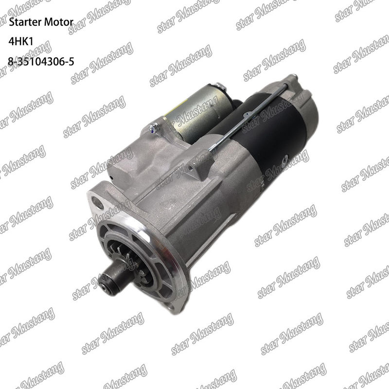 4HK1 Motor Starter Motor 8-35104306-5 24V 13T 5.5KW Voor ISUZU motor onderdelen