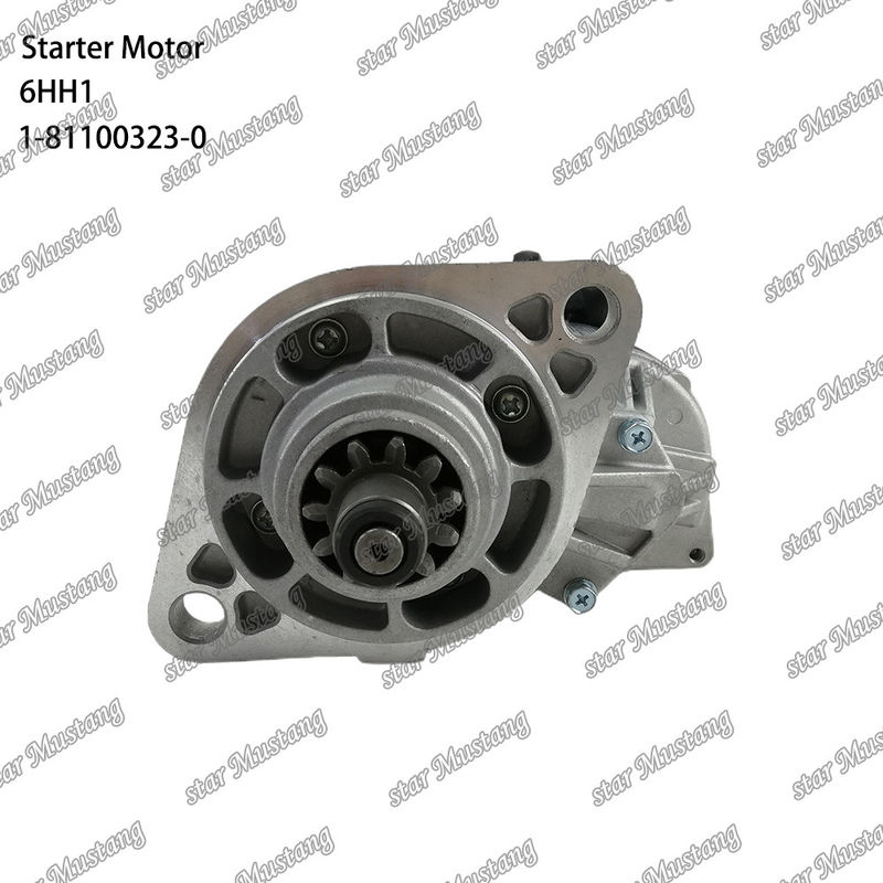 Situatie 6HH1 Motorstartermotor 11T 24V 5.0KW 1-81100323-0 1-81100307-0 Voor ISUZU motor reserveonderdelen