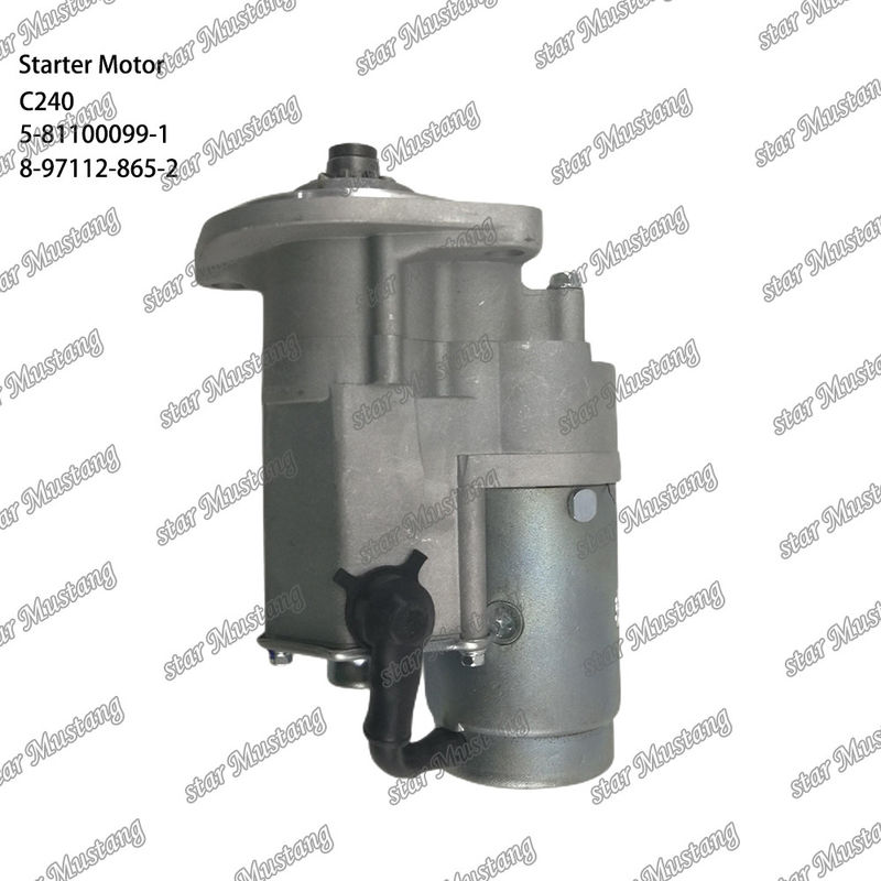 C240 Motor Starter Motor 9T 12V 5-81100099-1 8-97112-865-2 Voor ISUZU motor onderdelen