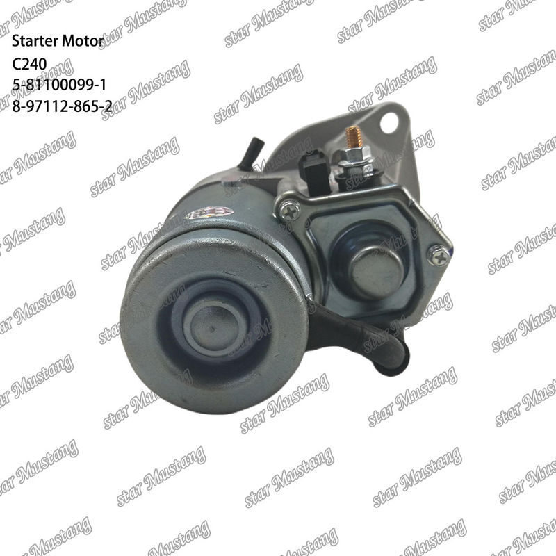C240 Motor Starter Motor 9T 12V 5-81100099-1 8-97112-865-2 Voor ISUZU motor onderdelen