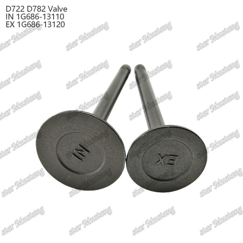 Integral Structure Valve ZB400 ZB500 Z400 Z430 Z482 D722 D782 14601-13110 14601-13120 Motoronderdeel klaar voor aankoop