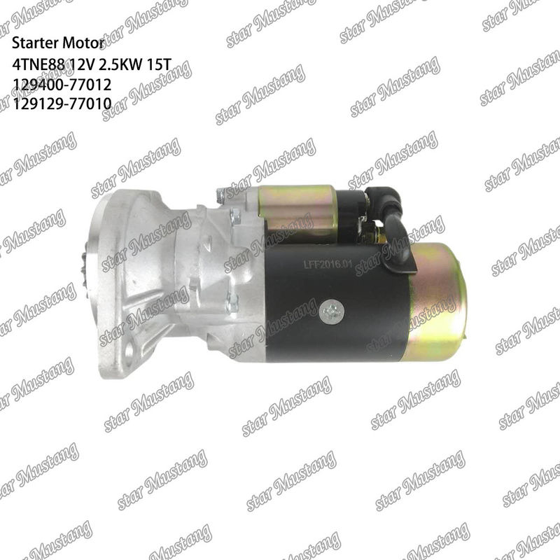 4TNE88 Motorstarter motor 12V 2,5 kW 15T 129400-77012 129129-77010 Voor YANMAR motor reserveonderdelen