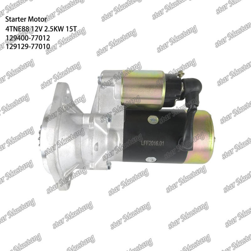 4TNE88 Motorstarter motor 12V 2,5 kW 15T 129400-77012 129129-77010 Voor YANMAR motor reserveonderdelen