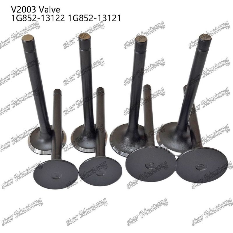 Dieselmotoronderdeel Original Stock Integral Structure Valve V2003 1G852-13122 1G852-13121 Met online ondersteuning na