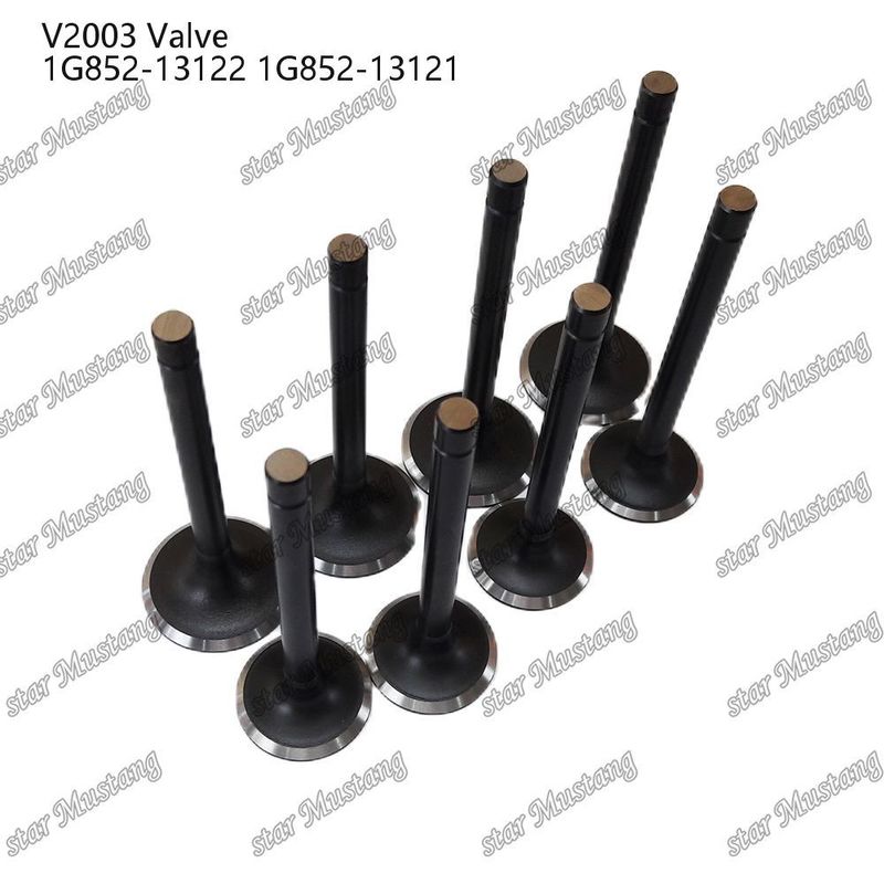 Dieselmotoronderdeel Original Stock Integral Structure Valve V2003 1G852-13122 1G852-13121 Met online ondersteuning na