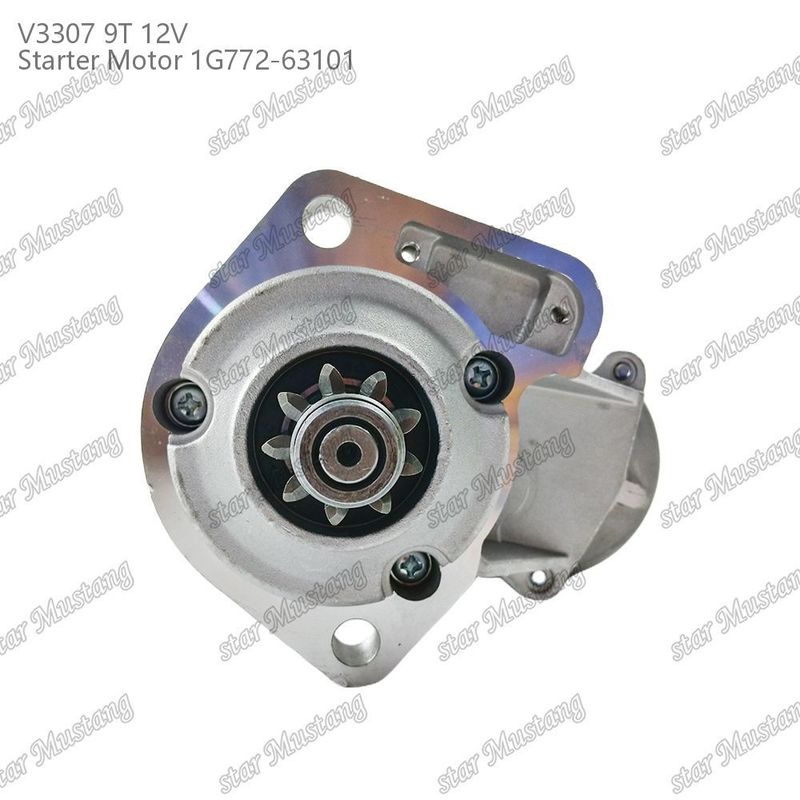 Startmotor V3307 9T 12V 1G772-63101 Geschikt voor voor KUBOTA motoronderdelen