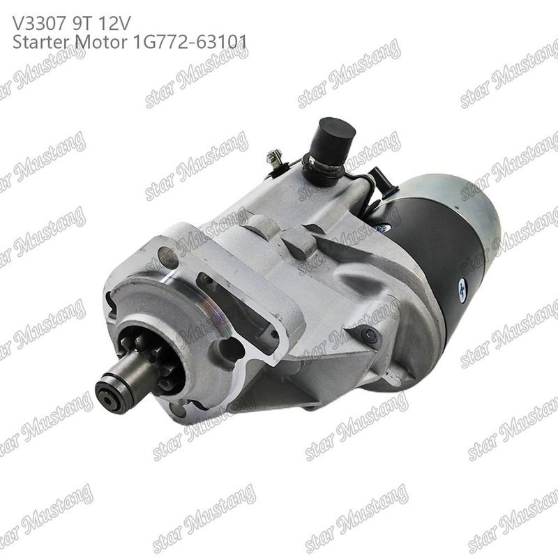 Startmotor V3307 9T 12V 1G772-63101 Geschikt voor voor KUBOTA motoronderdelen