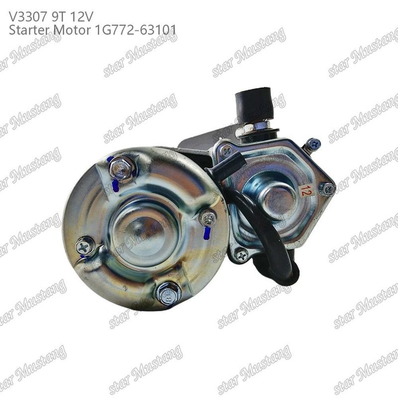Startmotor V3307 9T 12V 1G772-63101 Geschikt voor voor KUBOTA motoronderdelen