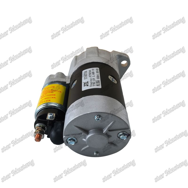 4TNE94 Motor startmotor 12V 2.8KW 9T Voor YANMAR motor reserveonderdelen