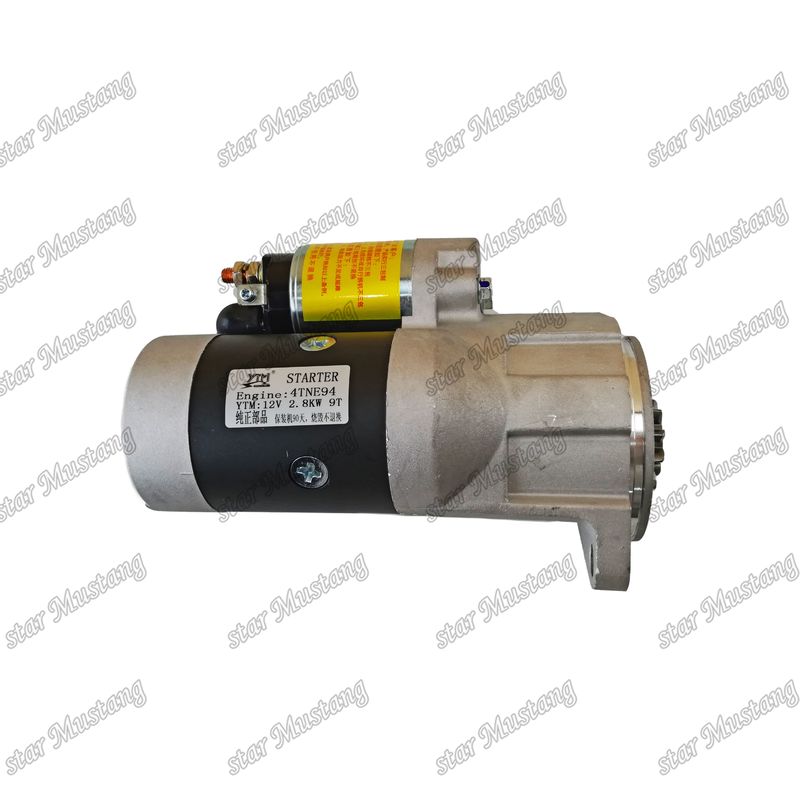 4TNE94 Motor startmotor 12V 2.8KW 9T Voor YANMAR motor reserveonderdelen