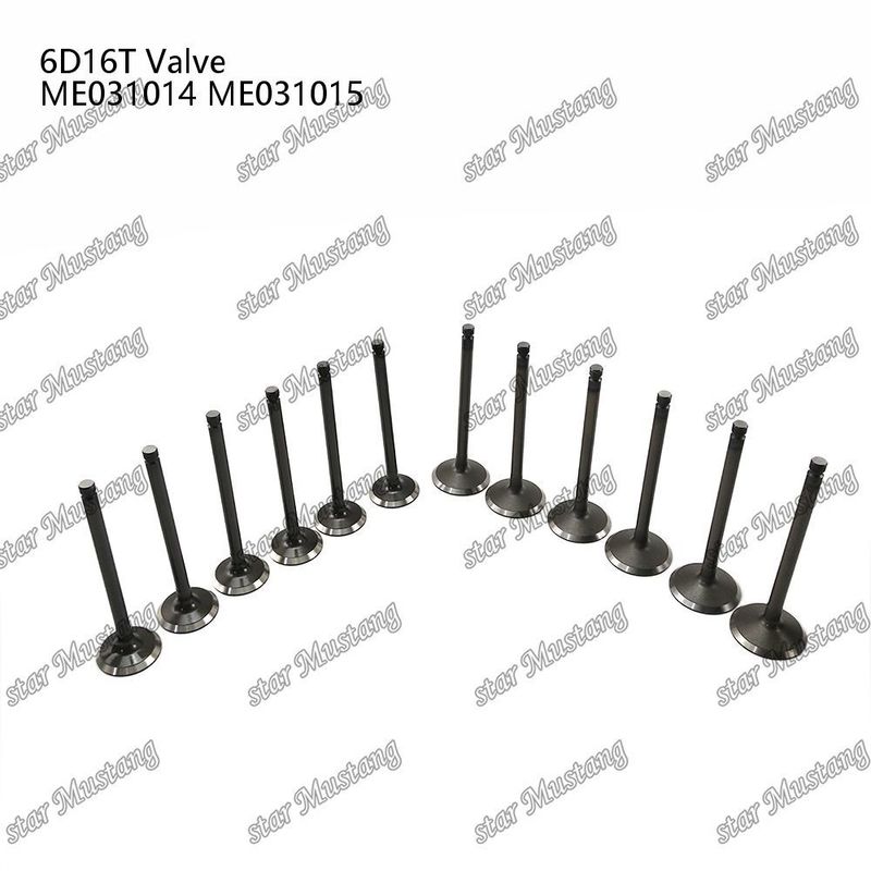 Integral Structure Valve 6D16T IN ME031014 EX ME031015 Dieselmotor Onderdeel Originele voorraad met online ondersteuning Na