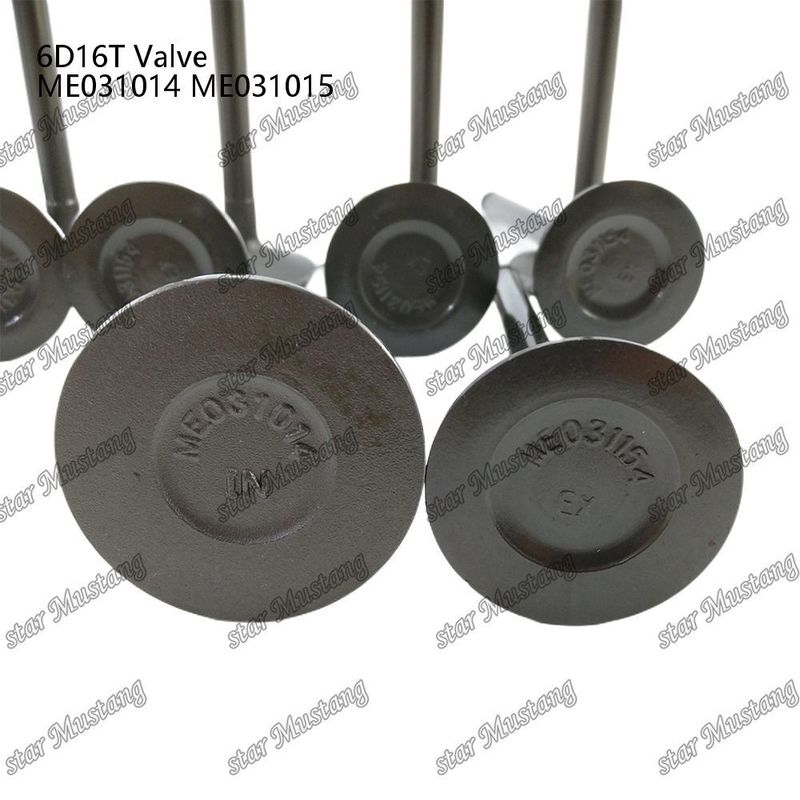 Integral Structure Valve 6D16T IN ME031014 EX ME031015 Dieselmotor Onderdeel Originele voorraad met online ondersteuning Na