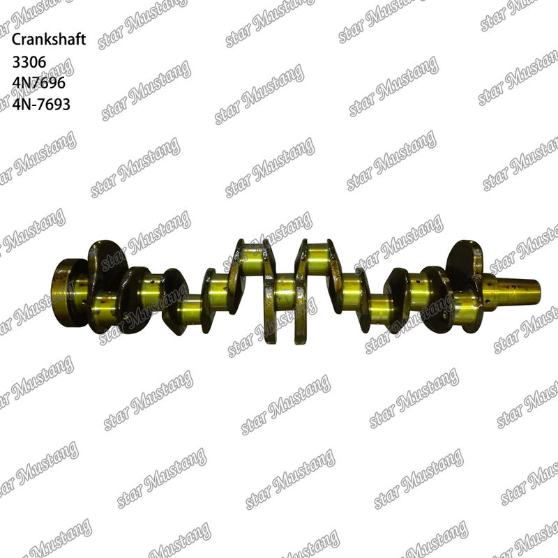Gesmeed Staal 4N7696 4N-7693 CAT Dieselmotoren Onderdelen 3306 Graafmachine Bus Vrachtwagen Krukas