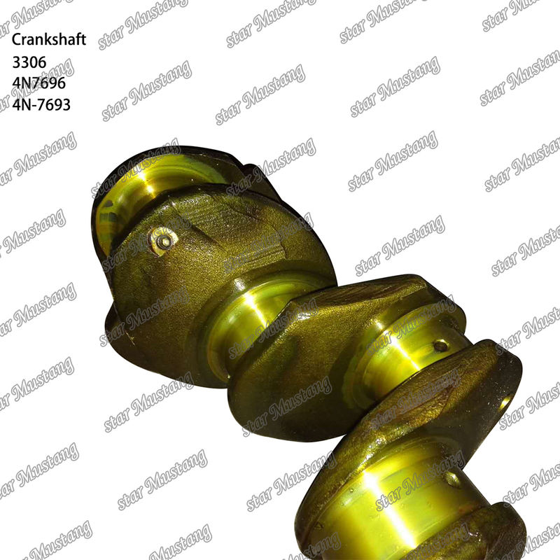 Gesmeed Staal 4N7696 4N-7693 CAT Dieselmotoren Onderdelen 3306 Graafmachine Bus Vrachtwagen Krukas