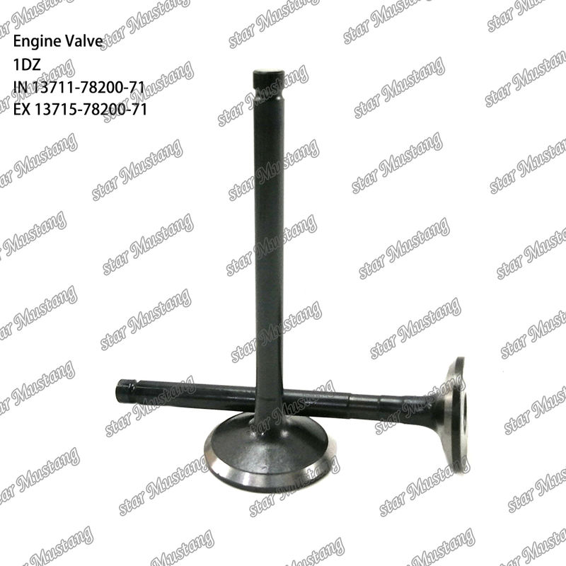 Integral Structure Valve 1DZ 13711-78200-7113715-78200-71 Dieselmotor Onderdeel Originele voorraad met online ondersteuning Na