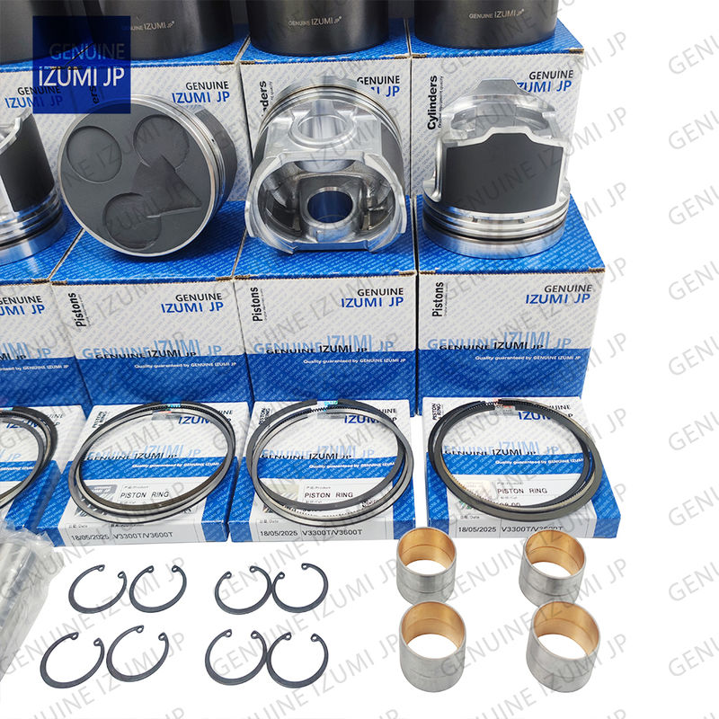V3600T Cylinder Liner Kit zuiger 1J510-21113 Voor reparatieonderdelen van Kubota dieselmotoren