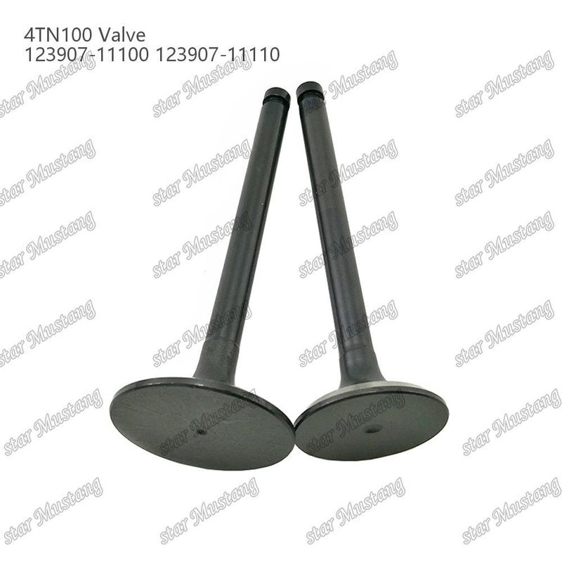 Integral Structure Valve 4TN100 123907-11100 123907-11110 Dieselmotor Onderdeel Original Stock met Online Support Na