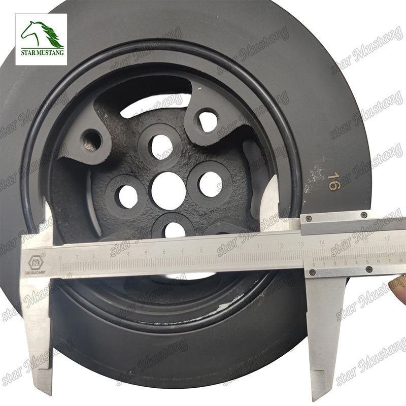 HD-2094 PC300-7 Krankwals Pulley Out Diamater 228mm Voor Komatsu Graafmachine Onderdelen