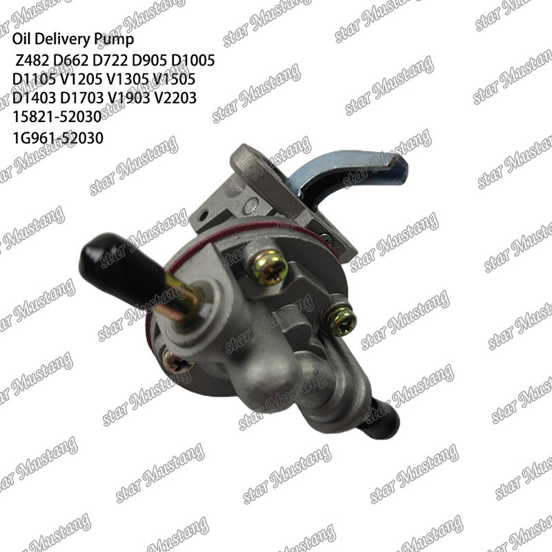 Brandstofvoer Z482 D662 D722 D905 D1005 D1105 V1205 V1305 15821-52030 1G961-52030 Geschikt voor Kubota-motoronderdelen
