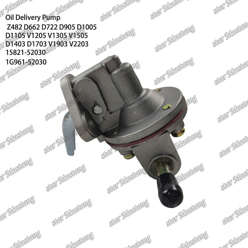 Brandstofvoer Z482 D662 D722 D905 D1005 D1105 V1205 V1305 15821-52030 1G961-52030 Geschikt voor Kubota-motoronderdelen