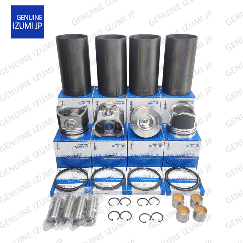 V3300T-16V Cilinderbus Kit Zuiger 1C050-21112 Voor Kubota Dieselmotor Reparatie Onderdelen