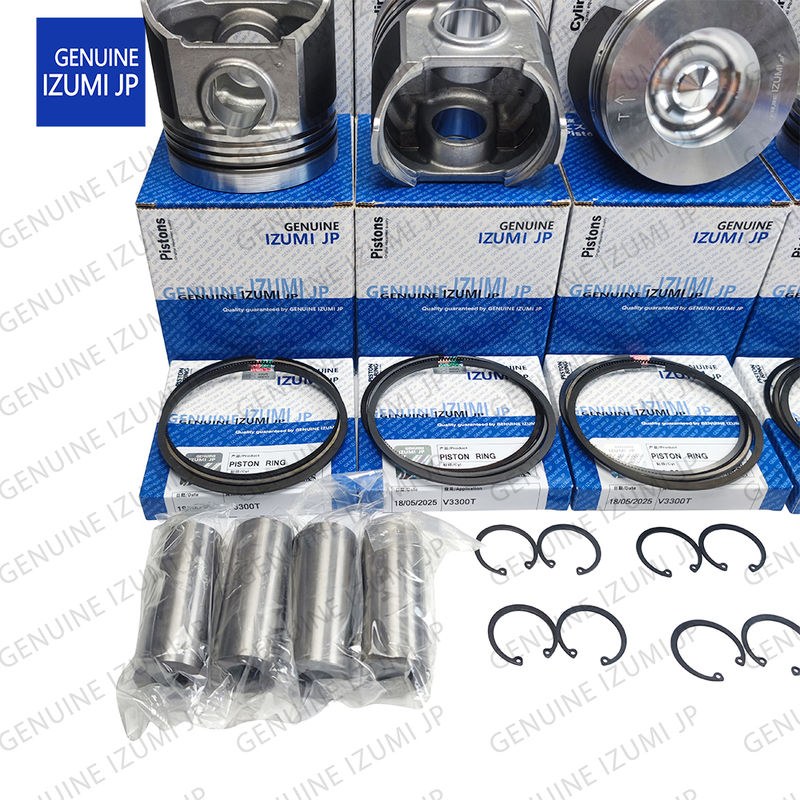 V3300T-16V Cilinderbus Kit Zuiger 1C050-21112 Voor Kubota Dieselmotor Reparatie Onderdelen