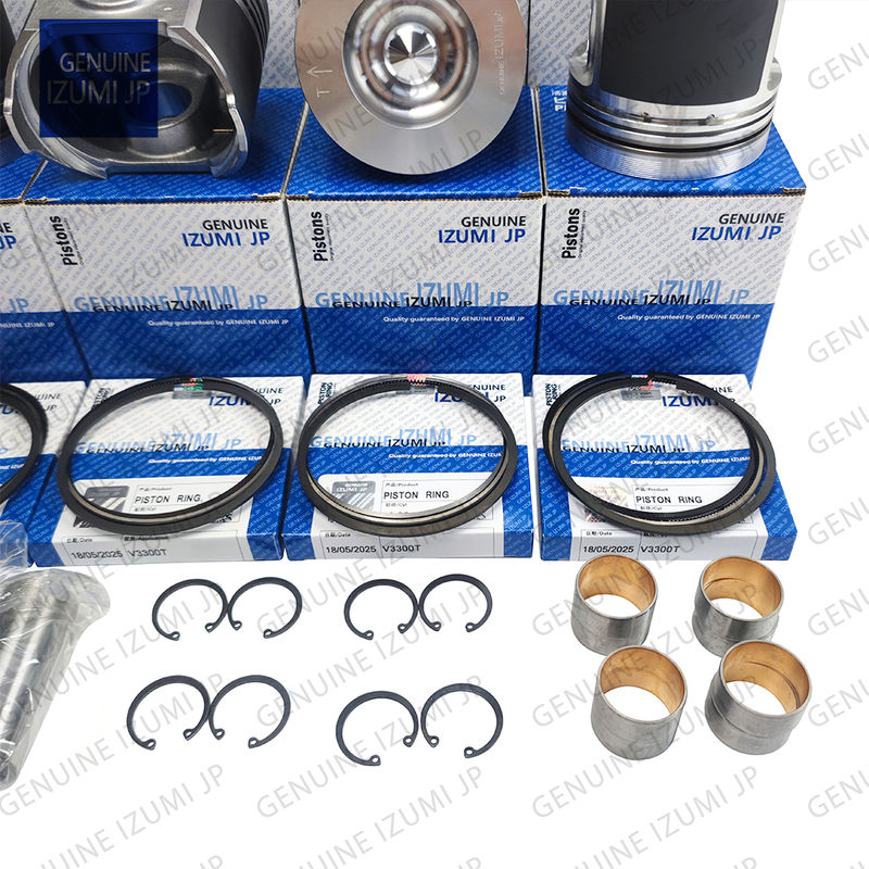 V3300T-16V Cilinderbus Kit Zuiger 1C050-21112 Voor Kubota Dieselmotor Reparatie Onderdelen