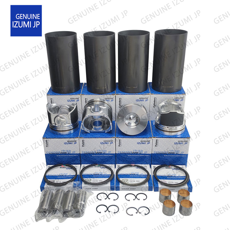 V3300T-16V Cylinder Liner Kit zuiger 1G557-21110 Voor reparatieonderdelen van Kubota dieselmotoren
