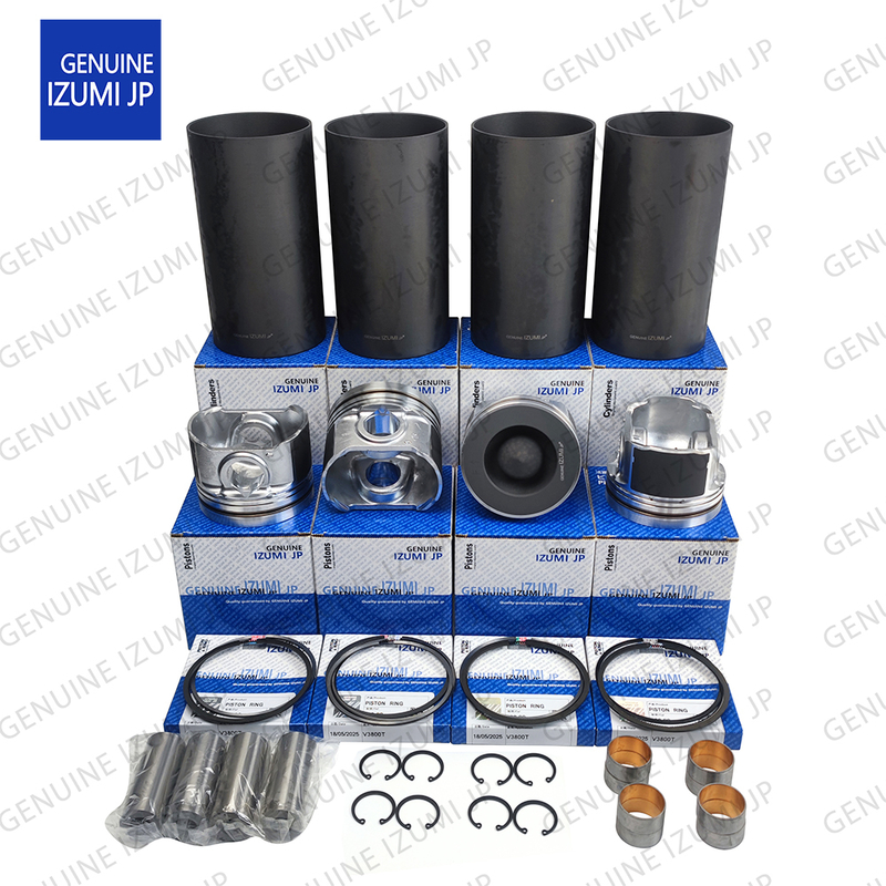 V3800T Cylinder Liner Kit zuiger 1J508-21110 Voor reparatieonderdelen van Kubota dieselmotoren