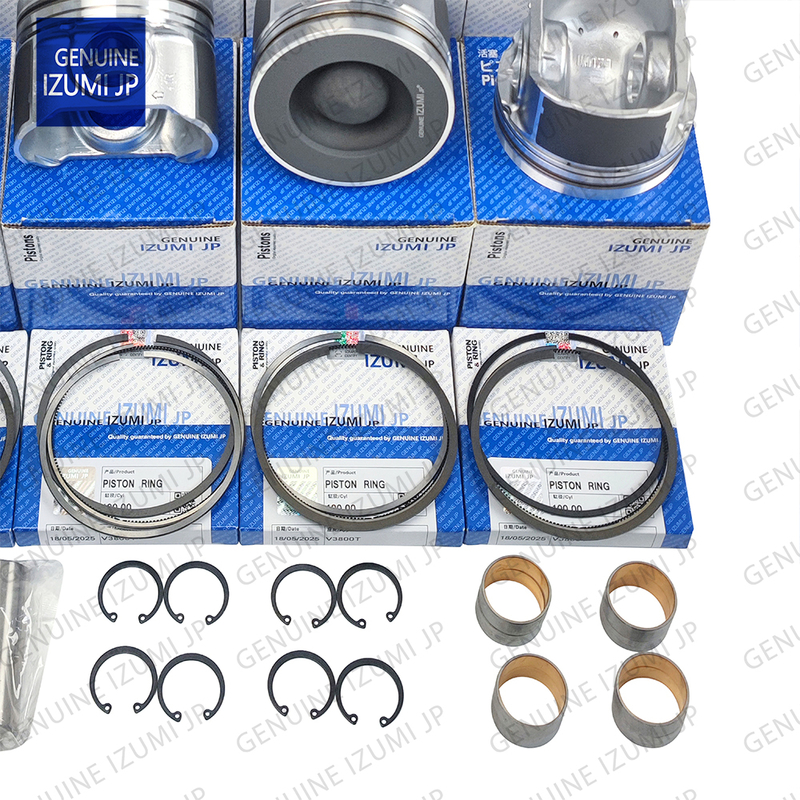 V3800T Cylinder Liner Kit zuiger 1J508-21110 Voor reparatieonderdelen van Kubota dieselmotoren