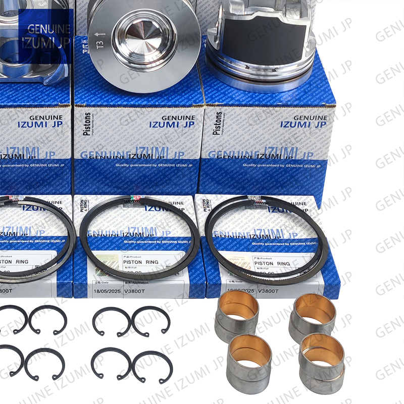 V3800T Cylinder Liner Kit Piston 1J550-21110 For Kubota Diesel Engine Repair Parts