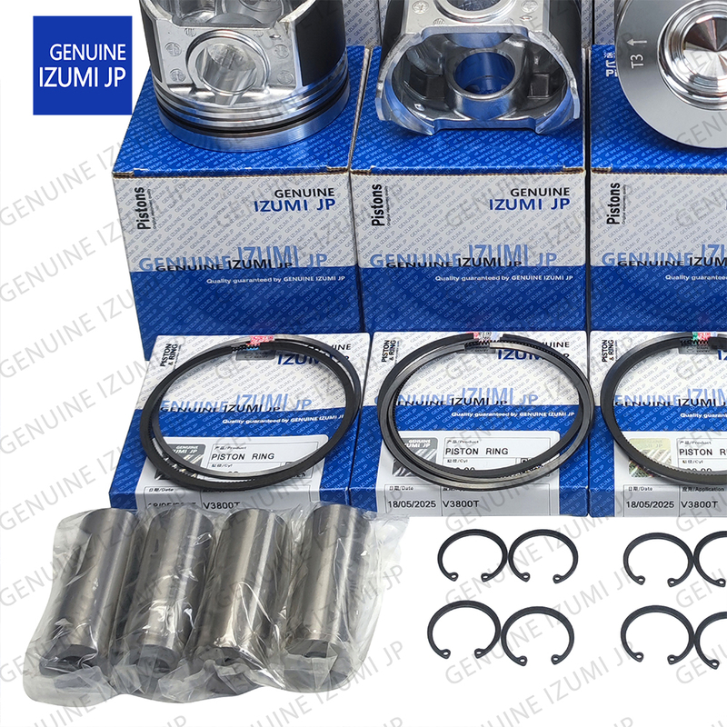 V3800T Cylinder Liner Kit Piston 1J550-21110 For Kubota Diesel Engine Repair Parts