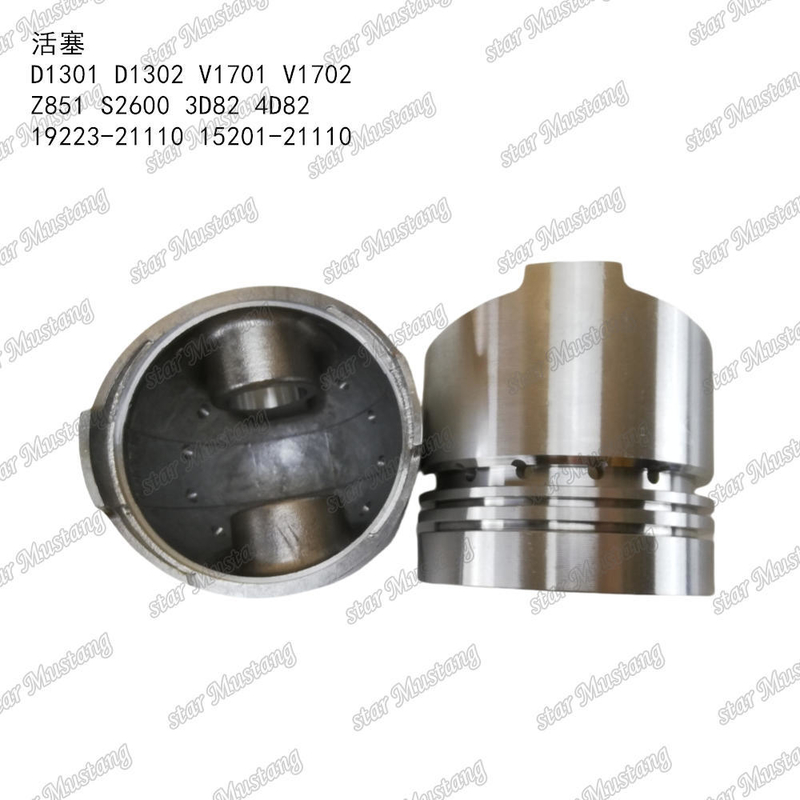 Kolven D1301 D1302 V1701 V1702 Z851 S2600 3D82 4D82 19223-21110 15201-21110 Geschikt voor KUBOTA motoronderdelen