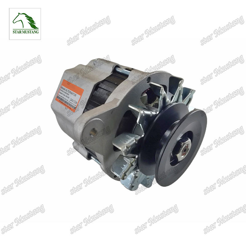 Originele dieselmotor alternator 4D95 PC60-5 24V 30A 600-821-3850